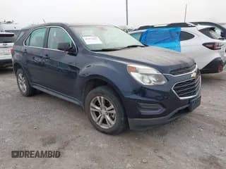 ✅ 2016 Chevrolet Equinox LS • VIN: 2GNFLEEK2G6359755 • Лот: 43375053. Опубликован ранее на IAAI с пробегом 131 785 миль. Бесплатный доступ к архиву аукционных продаж из США и подробный отчёт об истории автомобиля на DreamBid. Изображение 1.