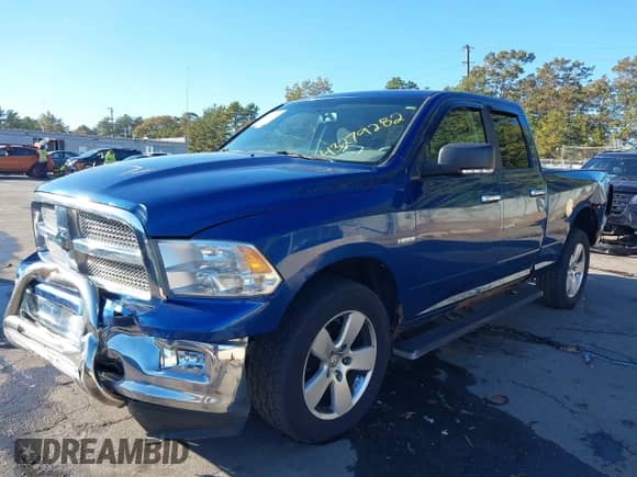 ✅ 2010 Dodge 1500 SLT • VIN: 1D7RV1GT9AS145340 • Lot: 43279282. Listed on IAAI with 248,659 mi. Free auction sales archive from the USA and detailed vehicle history report at DreamBid. Image 2.