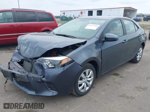 ✅ 2016 Toyota Corolla L • VIN: 2T1BURHE4GC719365 • Lot: 42177316. Listed on IAAI with 22,020 mi. Free auction sales archive from the USA and detailed vehicle history report at DreamBid. Image 2.