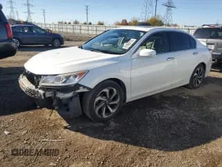 ✅ 2016 Honda Accord EX-L • VIN: 1HGCR3F85GA035625 • Lot: 91860725. Wystawiony na Copart z przebiegiem 113 725 mil. Bezpłatny archiwum sprzedaży aukcyjnych z USA i szczegółowy raport historii pojazdu na DreamBid. Zdjęcie 1.