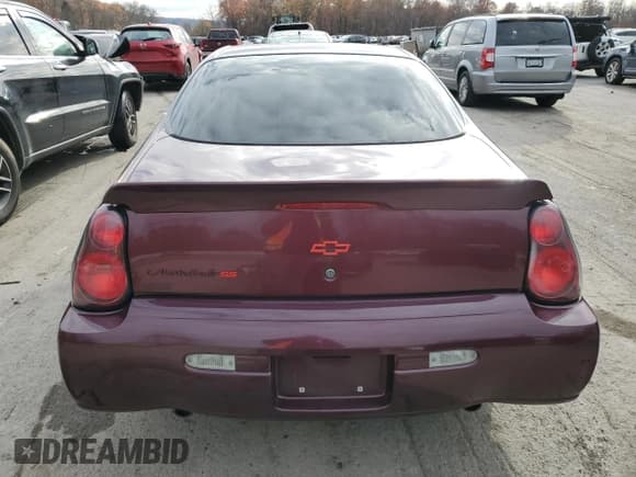 ✅ 2004 Chevrolet Monte Carlo SS • VIN: 2G1WX12K949271217 • Lot: 92065715. Listed on Copart with 82,840 mi. Free auction sales archive from the USA and detailed vehicle history report at DreamBid. Image 6.