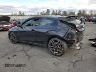 2020 Hyundai Veloster z VIN KMHT36AH1LU006202, wystawiony jako Copart lot #83087144 z przebiegiem 48 935 mil mil oraz Szkoda całkowita • Salvage title. Historia ofert i sprzedaży dostępna na DreamBid. Obrazek 2.