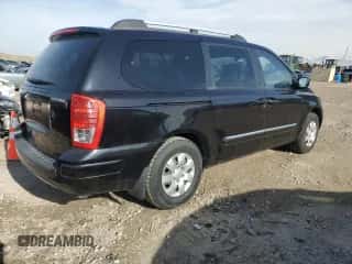 2008 Hyundai Entourage GLS z VIN KNDMC233386047512, wystawiony jako Copart lot #88179335 z przebiegiem 134 795 mil mil oraz Szkoda całkowita • Salvage title. Historia ofert i sprzedaży dostępna na DreamBid. Obrazek 3.