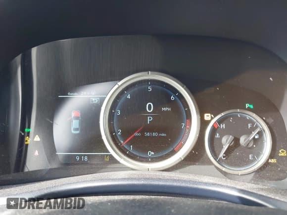 ✅ 2018 Lexus GS 350 • VIN: JTHCZ1BL9JA007541 • Lot: 41483940. Listed on IAAI with 58,180 mi. Free auction sales archive from the USA and detailed vehicle history report at DreamBid. Image 7.