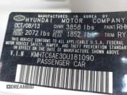 ✅ 2013 Hyundai Veloster Turbo • VIN: KMHTC6AE3DU181090 • Lot: 43024341. Wystawiony na IAAI z przebiegiem 152 140 mil. Bezpłatny archiwum sprzedaży aukcyjnych z USA i szczegółowy raport historii pojazdu na DreamBid. Zdjęcie 9.