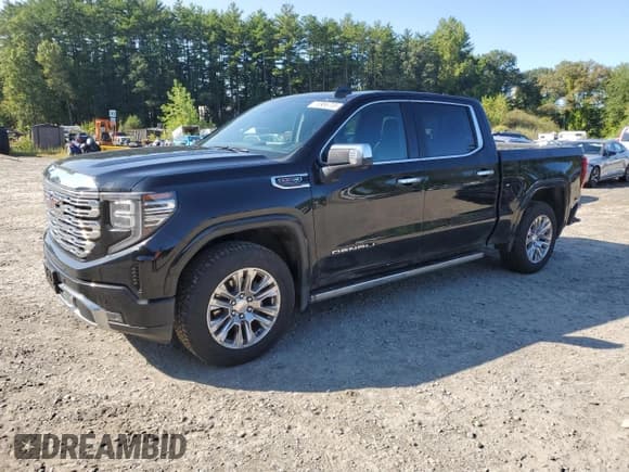 ✅ 2025 GMC Sierra 1500 Denali • VIN: 3GTUUGEL9SG149216 • Лот: 70986705. Опубликован ранее на Copart с пробегом 14 563 миль. Бесплатный доступ к архиву аукционных продаж из США и подробный отчёт об истории автомобиля на DreamBid. Изображение 1.