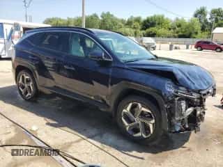 2023 Hyundai Tucson SEL Convenience with VIN KM8JFCA14PU129840, listed as a Copart auction lot 68340075 with 38,668 mi miles and Salvage title. Bid and sale history available at DreamBid. Image 4.