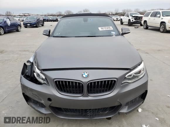 ✅ 2017 BMW 2 Series • VIN: WBA2L1C58HV666130 • Lot: 46123495. Wystawiony na Copart z przebiegiem Nie podano. Bezpłatny archiwum sprzedaży aukcyjnych z USA i szczegółowy raport historii pojazdu na DreamBid. Zdjęcie 5.