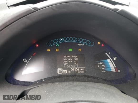 ✅ 2015 Nissan LEAF SL • VIN: 1N4AZ0CP9FC322927 • Лот: 88519705. Опубликован ранее на Copart с пробегом 58 552 миль. Бесплатный доступ к архиву аукционных продаж из США и подробный отчёт об истории автомобиля на DreamBid. Изображение 9.