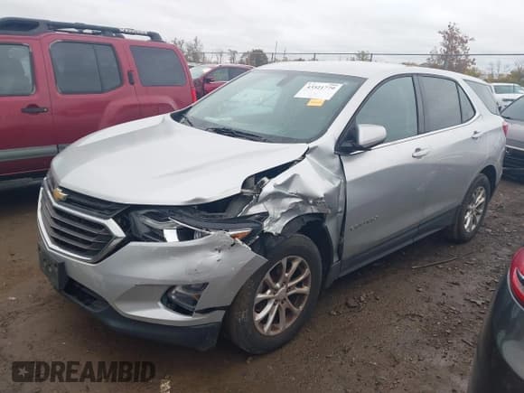 ✅ 2018 Chevrolet Equinox LT • VIN: 3GNAXSEV6JS545797 • Лот: 43521779. Опубликован ранее на IAAI с пробегом 135 278 миль. Бесплатный доступ к архиву аукционных продаж из США и подробный отчёт об истории автомобиля на DreamBid. Изображение 2.