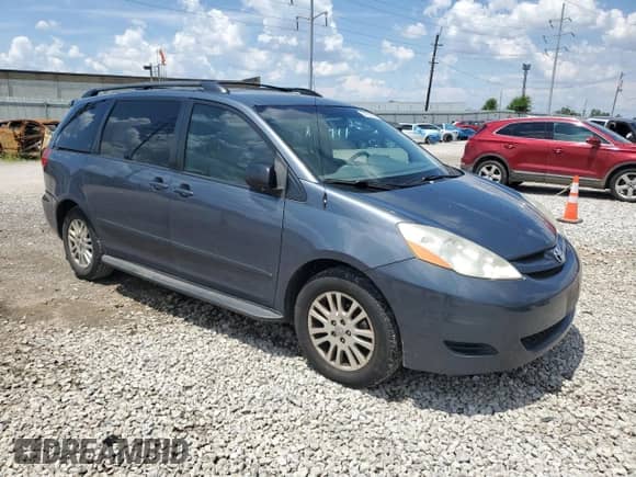 2009 Toyota Sienna LE with VIN 5TDBK23C59S026009, listed as a Copart auction lot 64553505 with 187,214 mi miles and Salvage title. Bid and sale history available at DreamBid. Image 4.