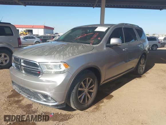 ✅ 2015 Dodge Durango Limited • VIN: 1C4RDHDG6FC694802 • Lot: 43589739. Wystawiony na IAAI z przebiegiem 156 341 mil. Bezpłatny archiwum sprzedaży aukcyjnych z USA i szczegółowy raport historii pojazdu na DreamBid. Zdjęcie 2.