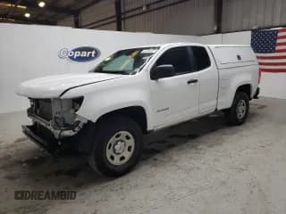 ✅ 2019 Chevrolet Colorado 2WD Work Truck • VIN: 1GCHSBEA6K1248115 • Лот: 89853045. Опубликован ранее на Copart с пробегом 96 639 миль. Бесплатный доступ к архиву аукционных продаж из США и подробный отчёт об истории автомобиля на DreamBid. Изображение 1.