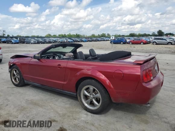 ✅ 2005 Ford Mustang Deluxe • VIN: 1ZVFT84N255250515 • Lot: 55279355. Listed on Copart with 182,633 mi. Free auction sales archive from the USA and detailed vehicle history report at DreamBid. Image 2.