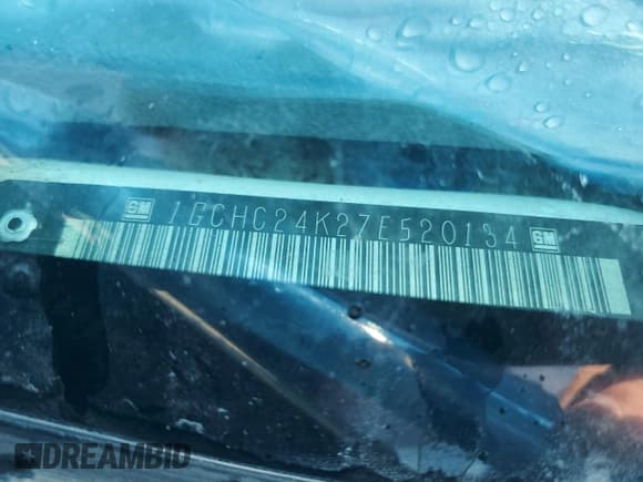 ✅ 2007 Chevrolet Silverado 2500HD Work Truck • VIN: 1GCHC24K27E520134 • Лот: 56055915. Опубликован ранее на Copart с пробегом 345 790 миль. Бесплатный доступ к архиву аукционных продаж из США и подробный отчёт об истории автомобиля на DreamBid. Изображение 12.