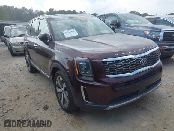 ✅ 2020 Kia Telluride S • VIN: 5XYP64HC6LG069082 • Lot: 43245583. Listed on IAAI with 184,618 mi. Free auction sales archive from the USA and detailed vehicle history report at DreamBid. Image 1.