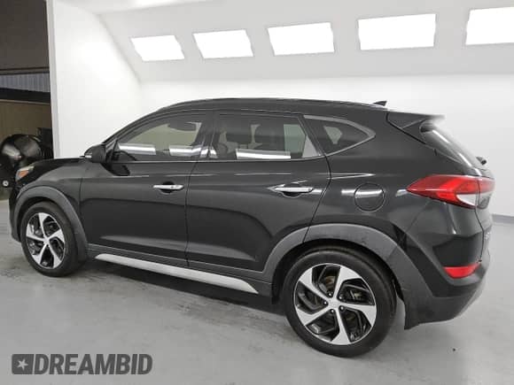 2018 Hyundai Tucson Limited z VIN KM8J33A21JU820252, wystawiony jako Copart lot #84055425 z przebiegiem 110 341 mil mil oraz Czysty tytuł • Clean title. Historia ofert i sprzedaży dostępna na DreamBid. Obrazek 2.