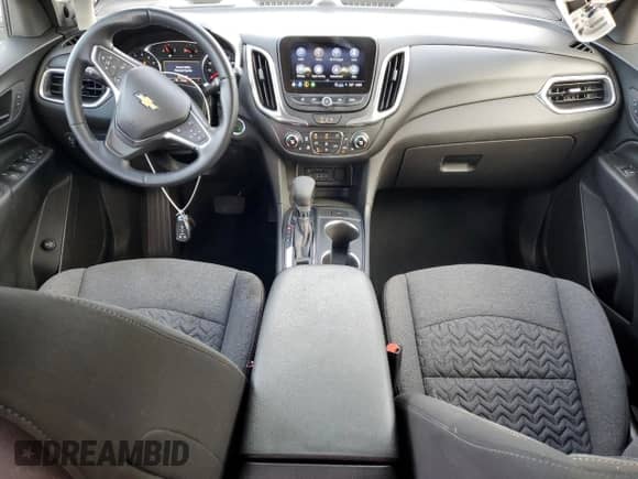 2024 Chevrolet Equinox LT with VIN 3GNAXUEG3RL341901, listed as a Copart auction lot 84887345 with 22,396 mi miles and Salvage title. Bid and sale history available at DreamBid. Image 8.