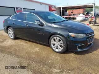 2017 Chevrolet Malibu Premier z VIN 1G1ZH5SX6HF186233, wystawiony jako IAAI lot #43052110 z przebiegiem 161 901 mil mil oraz . Historia ofert i sprzedaży dostępna na DreamBid. Obrazek 1.