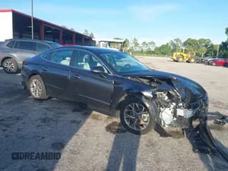 ✅ 2023 Hyundai Sonata SEL • VIN: KMHL14JA8PA263524 • Lot: 43182750. Listed on IAAI with 55,263 mi. Free auction sales archive from the USA and detailed vehicle history report at DreamBid. Image 1.