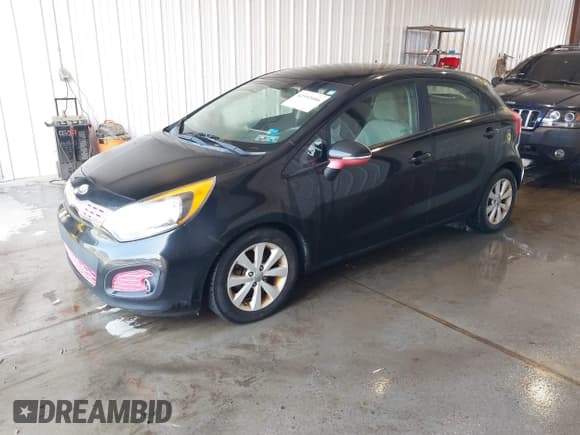 ✅ 2013 Kia Rio SX • VIN: KNADN5A34D6214224 • Lot: 42393406. Listed on IAAI with 105,460 mi. Free auction sales archive from the USA and detailed vehicle history report at DreamBid. Image 2.
