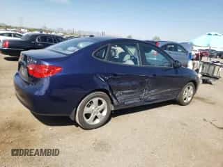 2008 Hyundai Elantra GLS z VIN KMHDU46D48U377101, wystawiony jako Copart lot #74221694 z przebiegiem 131 298 mil mil oraz Szkoda całkowita • Salvage title. Historia ofert i sprzedaży dostępna na DreamBid. Obrazek 3.