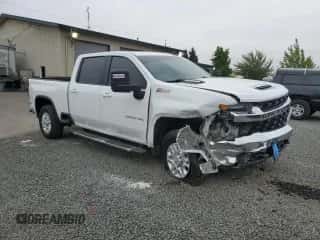 2023 Chevrolet Silverado 2500HD LT z VIN 1GC1YNEY0PF223252, wystawiony jako Copart lot #62312085 z przebiegiem 53 420 mil mil oraz Szkoda całkowita • Salvage title. Historia ofert i sprzedaży dostępna na DreamBid. Obrazek 4.