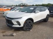 ✅ 2025 Chevrolet Blazer RS • VIN: 3GNKBKRSXSS141650 • Lot: 43471494. Listed on IAAI with 13,597 mi. Free auction sales archive from the USA and detailed vehicle history report at DreamBid. Image 22.