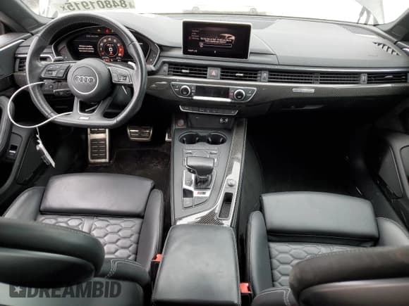 ✅ 2019 Audi RS 5 Sportback • VIN: WUABWCF5XKA900108 • Lot: 84801915. Listed on Copart with 61,539 mi. Free auction sales archive from the USA and detailed vehicle history report at DreamBid. Image 8.