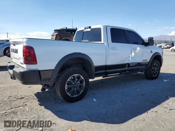 ✅ 2025 Ram 2500 • VIN: 3C63R5EL7SG536565 • Lot: 84031645. Listed on Copart with 1,605 mi. Free auction sales archive from the USA and detailed vehicle history report at DreamBid. Image 3.