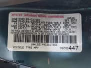 ✅ 2003 Mitsubishi Montero Sport ES • VIN: JA4LS21H43J017853 • Lot: 43700380. Listed on IAAI with 197,065 mi. Free auction sales archive from the USA and detailed vehicle history report at DreamBid. Image 9.