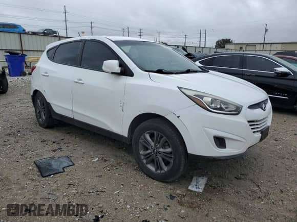 2014 Hyundai Tucson GLS z VIN KM8JT3AF8EU817843, wystawiony jako Copart lot #72648824 z przebiegiem 119 134 mil mil oraz Szkoda całkowita • Salvage title. Historia ofert i sprzedaży dostępna na DreamBid. Obrazek 4.
