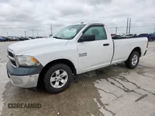 2016 Ram 1500 Tradesman with VIN 3C6JR6DGXGG109888, listed as a Copart auction lot 58354345 with 245,581 mi miles and Salvage title. Bid and sale history available at DreamBid. Image 1.