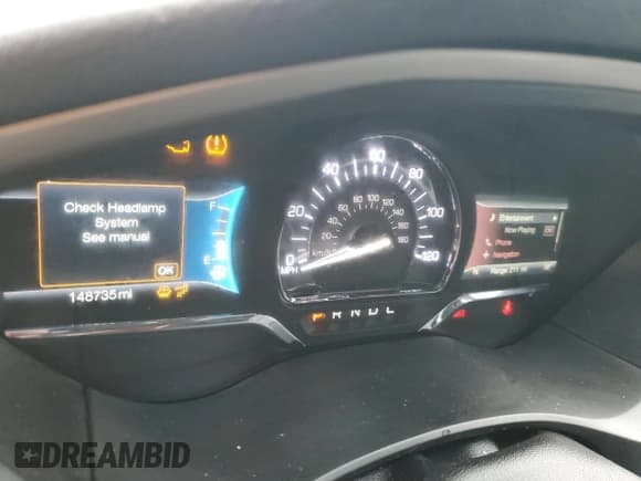 ✅ 2020 Lincoln MKZ Hybrid Reserve • VIN: 3LN6L5LU3LR611539 • Lot: 52162975. Listed on Copart with 148,735 mi. Free auction sales archive from the USA and detailed vehicle history report at DreamBid. Image 9.