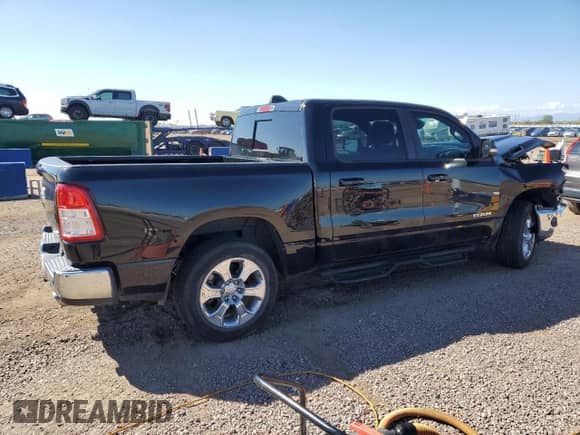 2021 Ram 1500 Big Horn с VIN 1C6SRFFT8MN717068, выставлен на аукционе Copart как лот 81206365 с пробегом 70 994 миль миль и Списание • Salvage title. История ставок и продаж доступна на DreamBid. Изображение 3.