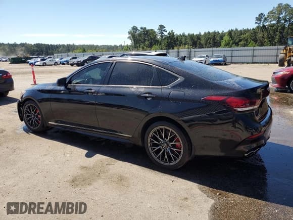 ✅ 2019 Genesis G80 Sport • VIN: KMTFN4JB5KU322214 • Lot: 70030165. Listed on Copart with 112,292 mi. Free auction sales archive from the USA and detailed vehicle history report at DreamBid. Image 2.