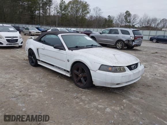 ✅ 2004 Ford Mustang Deluxe • VIN: 1FAFP44694F208401 • Lot: 43871483. Listed on IAAI with 133,344 mi. Free auction sales archive from the USA and detailed vehicle history report at DreamBid. Image 1.
