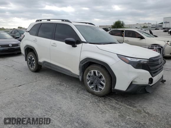 ✅ 2025 Subaru Forester • VIN: JF2SLDAC4SH555040 • Lot: 53502965. Listed on Copart with 1,892 mi. Free auction sales archive from the USA and detailed vehicle history report at DreamBid. Image 4.