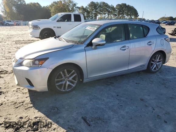 ✅ 2014 Lexus CT 200h • VIN: JTHKD5BH7E2205595 • Lot: 91130295. Listed on Copart with 161,189 mi. Free auction sales archive from the USA and detailed vehicle history report at DreamBid. Image 1.