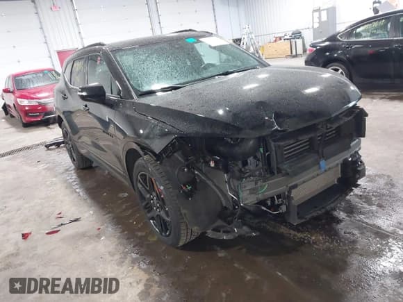 ✅ 2020 Chevrolet Blazer RS • VIN: 3GNKBKRS5LS702645 • Lot: 42589833. Listed on IAAI with 58,994 mi. Free auction sales archive from the USA and detailed vehicle history report at DreamBid. Image 1.