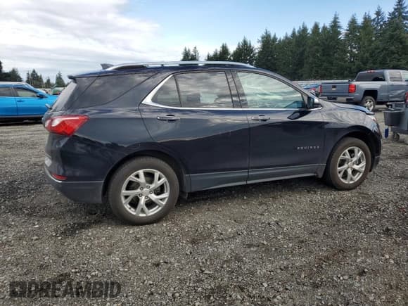 ✅ 2020 Chevrolet Equinox Premier • VIN: 2GNAXXEV0L6138783 • Лот: 82675485. Опубликован ранее на Copart с пробегом 75 178 миль. Бесплатный доступ к архиву аукционных продаж из США и подробный отчёт об истории автомобиля на DreamBid. Изображение 3.