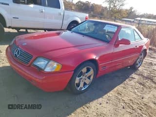 ✅ 2000 Mercedes-Benz SL 500 • VIN: WDBFA68F7YF190261 • Лот: 43626232. Опубликован ранее на IAAI с пробегом 77 671 миль. Бесплатный доступ к архиву аукционных продаж из США и подробный отчёт об истории автомобиля на DreamBid. Изображение 2.