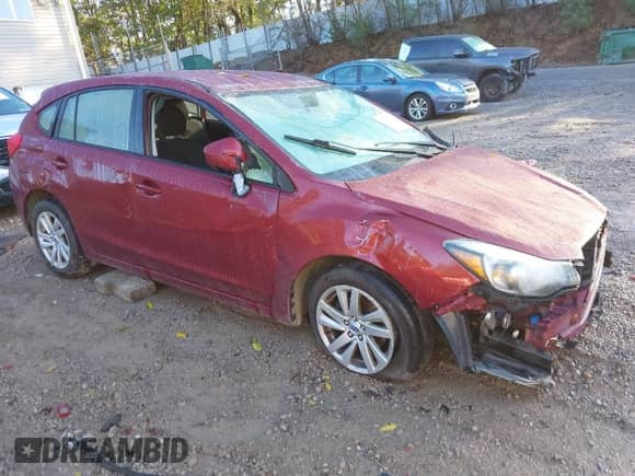 2016 Subaru Impreza Premium z VIN JF1GPAB67G8274993, wystawiony jako IAAI lot #43392295 z przebiegiem 89 900 mil mil oraz . Historia ofert i sprzedaży dostępna na DreamBid. Obrazek 1.