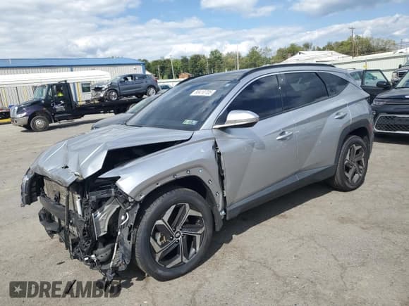 ✅ 2023 Hyundai Tucson Limited • VIN: 5NMJECAEXPH276472 • Лот: 80410705. Опубликован ранее на Copart с пробегом 32 931 миль. Бесплатный доступ к архиву аукционных продаж из США и подробный отчёт об истории автомобиля на DreamBid. Изображение 1.