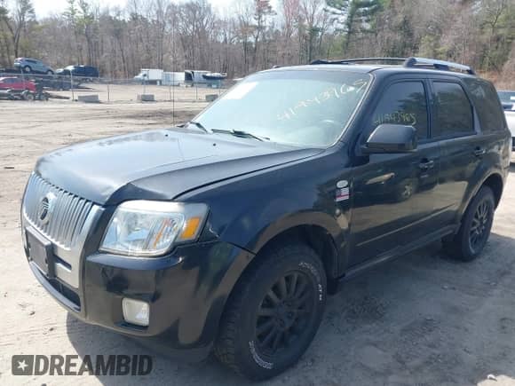 2009 Mercury Mariner Premier with VIN 4M2CU97799KJ04510, listed as a IAAI auction lot 41943965 with 190,929 mi miles and . Bid and sale history available at DreamBid. Image 2.