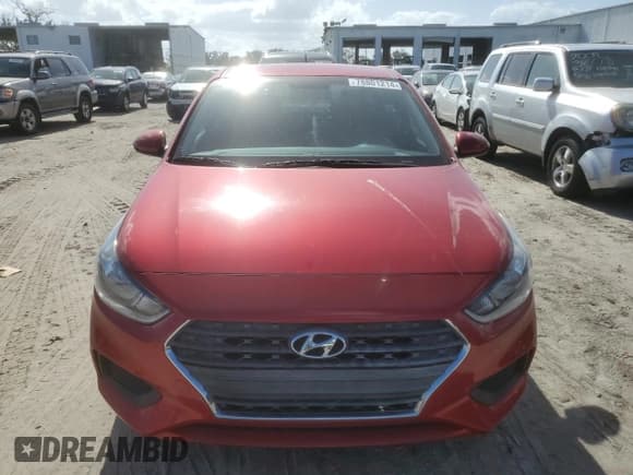 ✅ 2018 Hyundai Accent SEL • VIN: 3KPC24A39JE023910 • Лот: 78801214. Опубликован ранее на Copart с пробегом Не указан. Бесплатный доступ к архиву аукционных продаж из США и подробный отчёт об истории автомобиля на DreamBid. Изображение 5.
