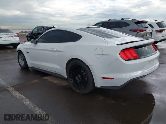 ✅ 2020 Ford Mustang GT • VIN: 1FA6P8CF8L5173461 • Lot: 43496554. Listed on IAAI with 33,679 mi. Free auction sales archive from the USA and detailed vehicle history report at DreamBid. Image 3.