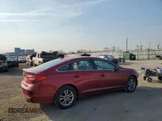 2015 Hyundai Sonata SE с VIN 5NPE24AF5FH006642, выставлен на аукционе Copart как лот 59876025 с пробегом 157 044 миль миль и На запчасти • Non repairable. История ставок и продаж доступна на DreamBid. Изображение 3.