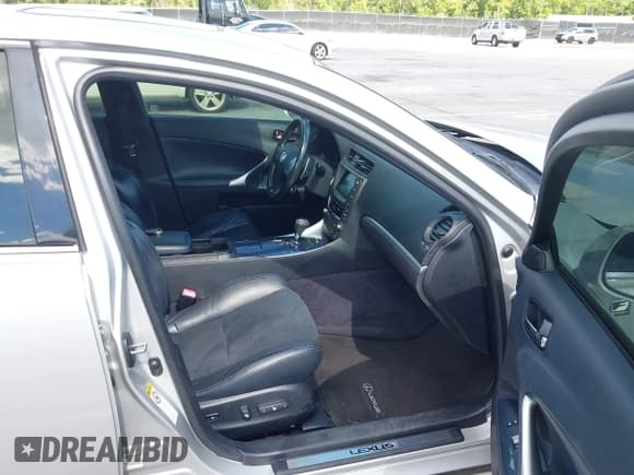 ✅ 2012 Lexus IS 250 • VIN: JTHBF5C27C5180231 • Lot: 42186650. Listed on IAAI with 259,021 mi. Free auction sales archive from the USA and detailed vehicle history report at DreamBid. Image 5.