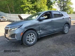 ✅ 2024 Chevrolet Equinox LT • VIN: 3GNAXUEG7RL369619 • Lot: 62765355. Wystawiony na Copart z przebiegiem 27 101 mil. Bezpłatny archiwum sprzedaży aukcyjnych z USA i szczegółowy raport historii pojazdu na DreamBid. Zdjęcie 1.